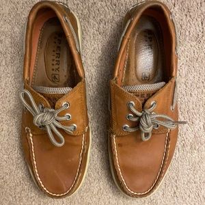Sperry top-sider cognac loafer